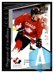 2021 Upper Deck Team Canada Juniors Program of Excellence Connor Zary #125